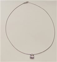 Collana MONILE Donna in Platino Diamante 0.26 Ct CL7470P - CL7470P